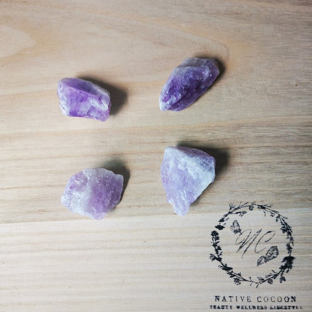 Purple Amethyst Raw stones sg